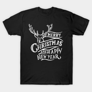 Merry Christmas and Happy New Year T-Shirt